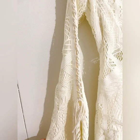 New Jonathan Simkhai Guipure Lace Gown - Picture 12 of 13